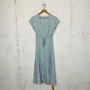 Reformation Jeans Floral Tina Dress Size XS